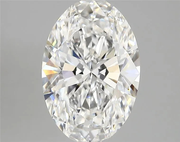 3.18ct Oval Lab Grown Diamond (Colour E, Clarity IF, IGI Certified)
