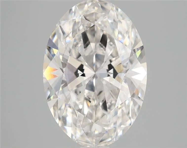 3.18ct Oval Lab Grown Diamond (Colour G, Clarity VS2, IGI Certified)