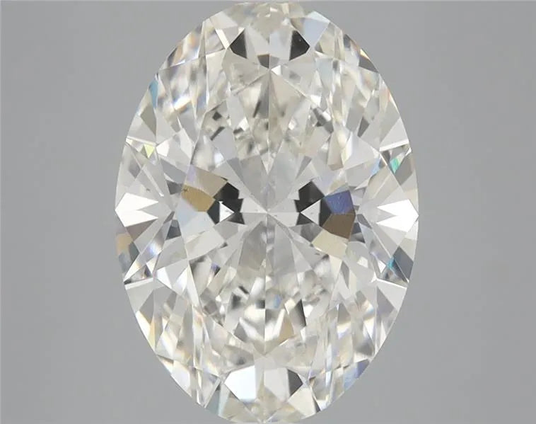 3.18ct Oval Lab Grown Diamond (Colour G, Clarity VS2, IGI Certified)