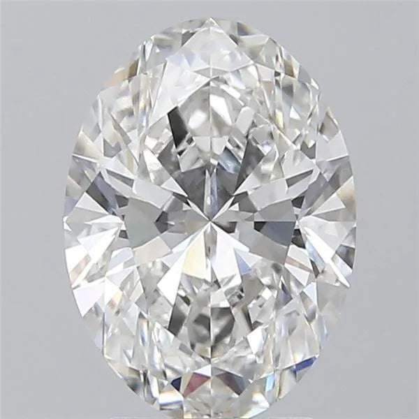 3.18ct Oval Lab Grown Diamond (Colour G, Clarity VVS2, GIA Certified)