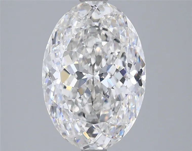 3.18ct Oval Lab Grown Diamond (Colour G, Clarity VVS2, IGI Certified)