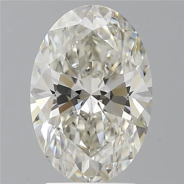 3.18ct Oval Lab Grown Diamond (Colour H, Clarity VVS2, Cut EX, IGI Certified)