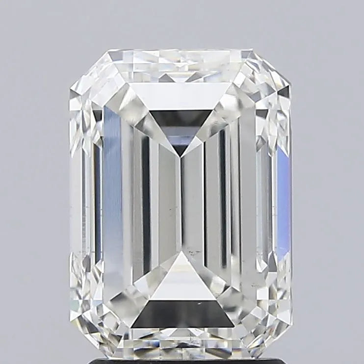 3.19ct Emerald Lab Grown Diamond (Colour H, Clarity VS1, IGI Certified)