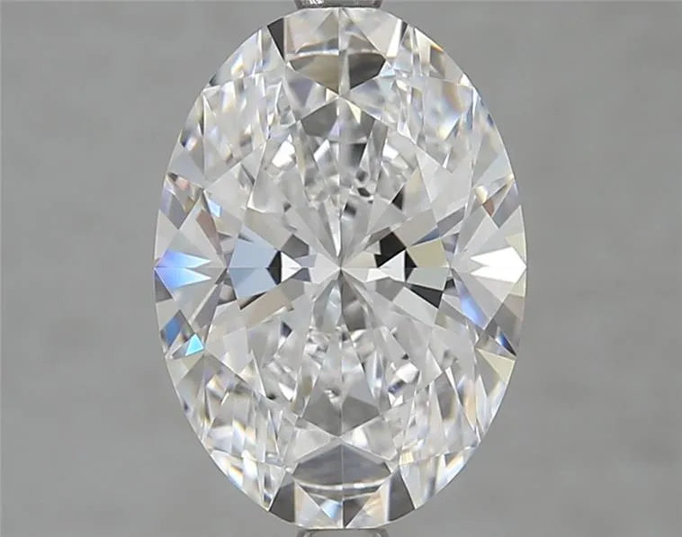 3.19ct Oval Lab Grown Diamond (Colour D, Clarity FL, IGI Certified)