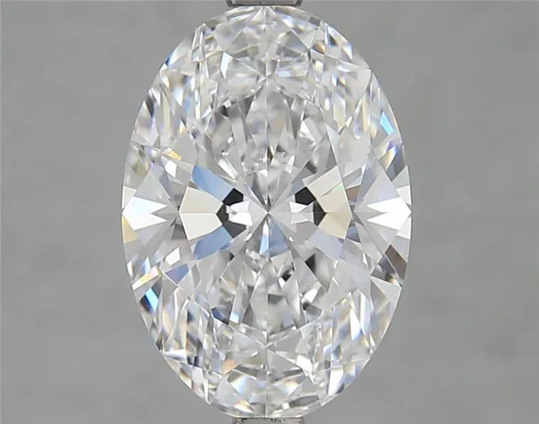 3.19ct Oval Lab Grown Diamond (Colour D, Clarity IF, IGI Certified)