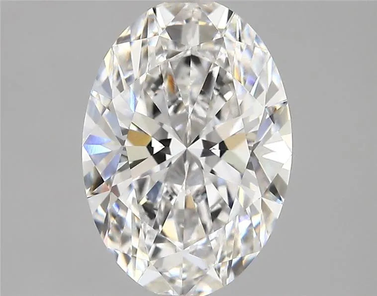 3.19ct Oval Lab Grown Diamond (Colour E, Clarity VVS1, IGI Certified)