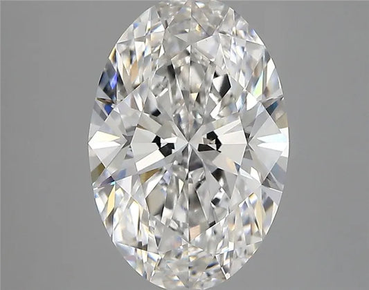 3.19ct Oval Lab Grown Diamond (Colour E, Clarity VVS2, IGI Certified)