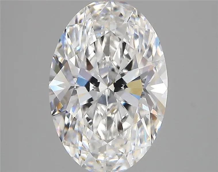 3.19ct Oval Lab Grown Diamond (Colour E, Clarity VVS2, IGI Certified)