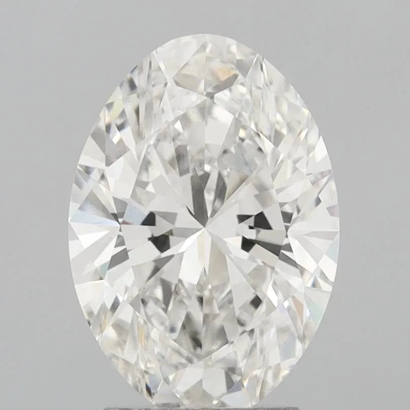 3.19ct Oval Lab Grown Diamond (Colour G, Clarity VVS2, IGI Certified)