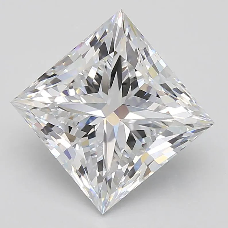 3.19ct Princess Lab Grown Diamond (Colour E, Clarity VVS1, GIA Certified)