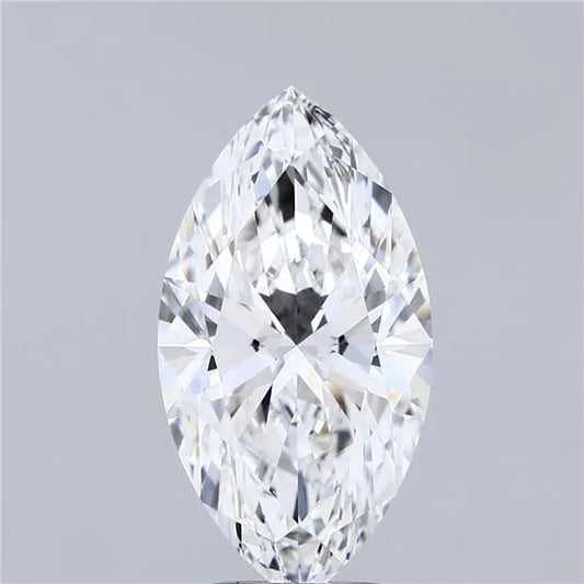 3.20ct Marquise Lab Grown Diamond (Colour E, Clarity VVS1, IGI Certified)