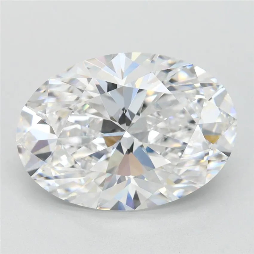 3.20ct Oval Lab Grown Diamond (Colour D, Clarity VVS1, IGI Certified)