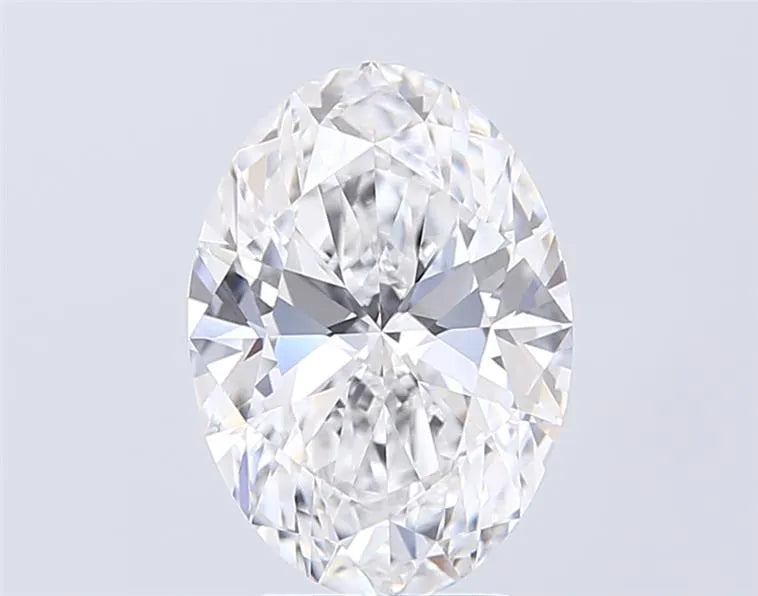 3.20ct Oval Lab Grown Diamond (Colour D, Clarity VVS1, IGI Certified)