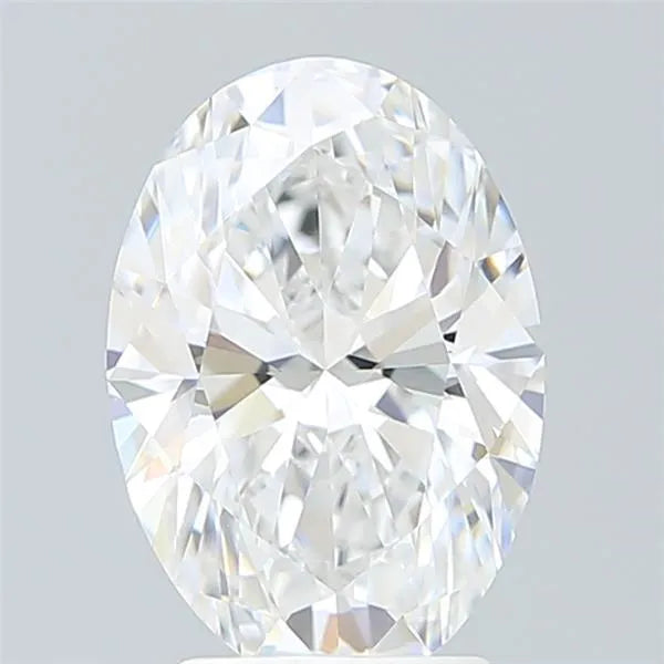 3.20ct Oval Lab Grown Diamond (Colour D, Clarity VVS1, IGI Certified)