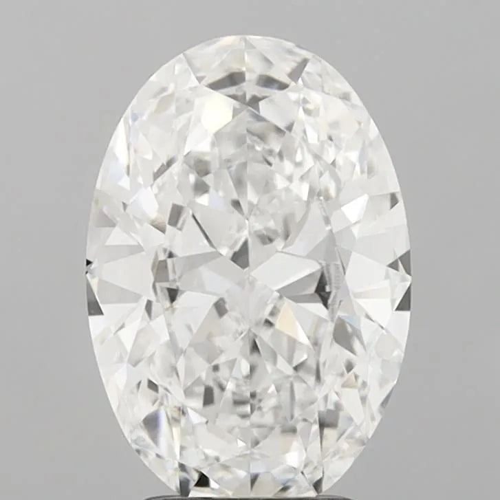 3.20ct Oval Lab Grown Diamond (Colour E, Clarity VVS2, IGI Certified)
