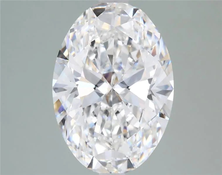3.20ct Oval Lab Grown Diamond (Colour F, Clarity VVS2, IGI Certified)