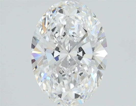 3.20ct Oval Lab Grown Diamond (Colour F, Clarity VVS2, IGI Certified)