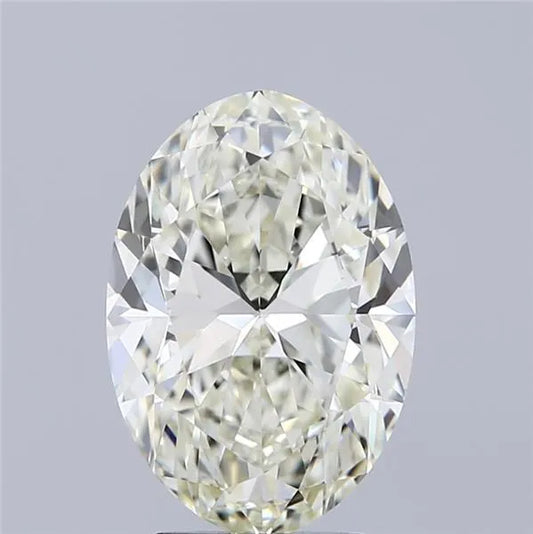 3.20ct Oval Natural Diamond (Colour K, Clarity VVS1, Cut VG, IGI Certified)