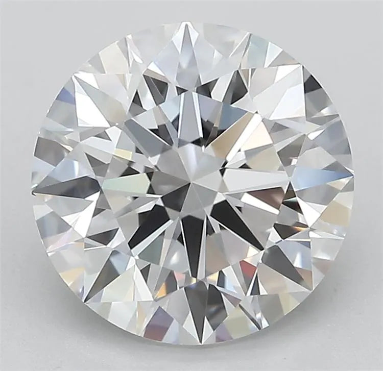 3.20ct Round Lab Grown Diamond (Colour D, Clarity IF, Cut ID, IGI Certified)