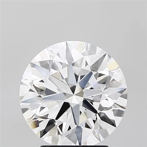 3.20ct Round Lab Grown Diamond (Colour D, Clarity IF, Cut ID, IGI Certified)