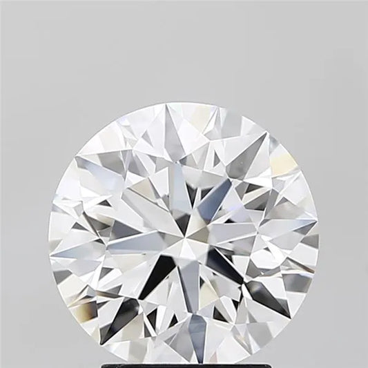 3.20ct Round Lab Grown Diamond (Colour D, Clarity IF, Cut ID, IGI Certified)