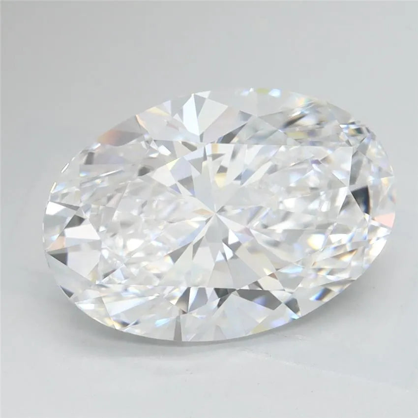 3.21ct Oval Lab Grown Diamond (Colour D, Clarity IF, IGI Certified)