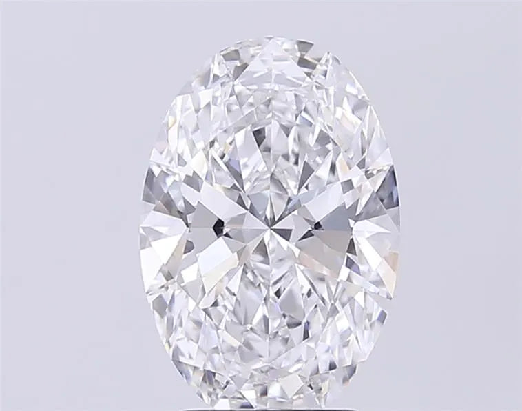 3.21ct Oval Lab Grown Diamond (Colour E, Clarity VVS1, GIA Certified)