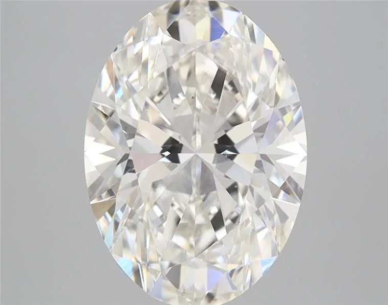 3.21ct Oval Lab Grown Diamond (Colour G, Clarity VS1, IGI Certified)