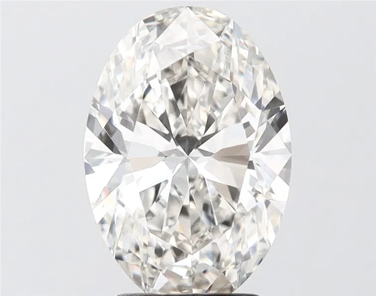 3.21ct Oval Lab Grown Diamond (Colour G, Clarity VVS2, IGI Certified)
