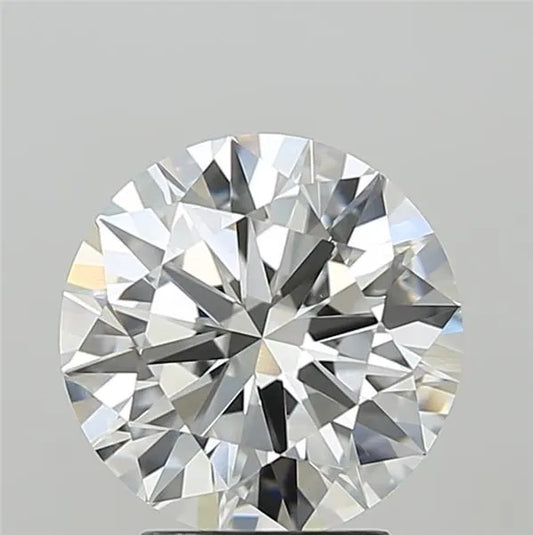 3.21ct Round Lab Grown Diamond (Colour F, Clarity VVS2, Cut ID, IGI Certified)