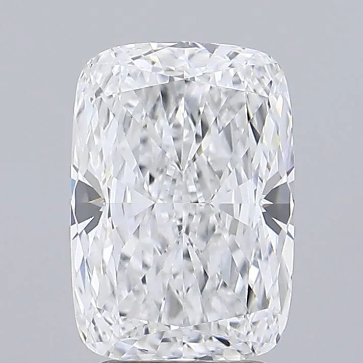 3.22ct Cushion modified Lab Grown Diamond (Colour D, Clarity IF, IGI Certified)
