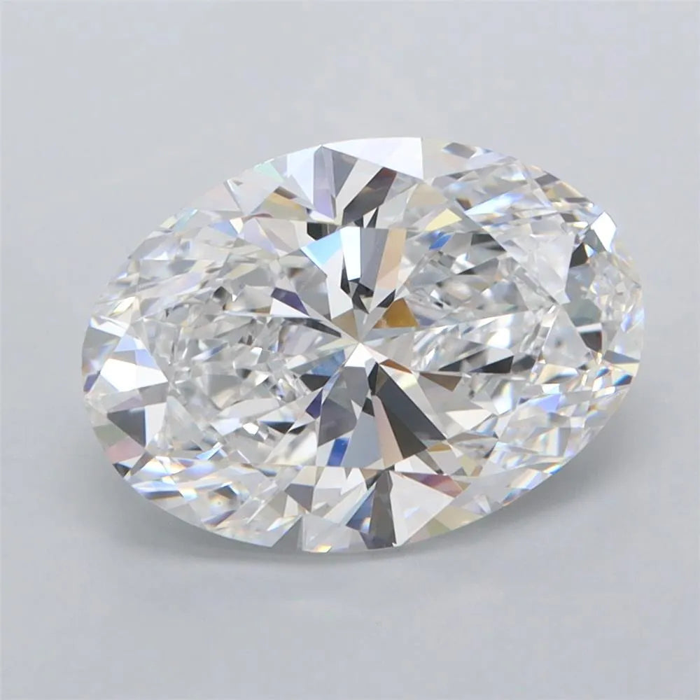 3.22ct Oval Lab Grown Diamond (Colour D, Clarity FL, IGI Certified)