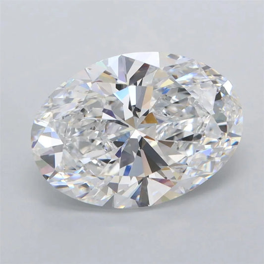 3.22ct Oval Lab Grown Diamond (Colour D, Clarity FL, IGI Certified)