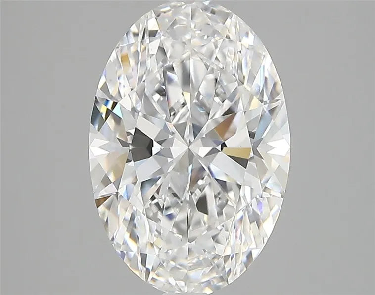 3.22ct Oval Lab Grown Diamond (Colour D, Clarity VVS2, IGI Certified)