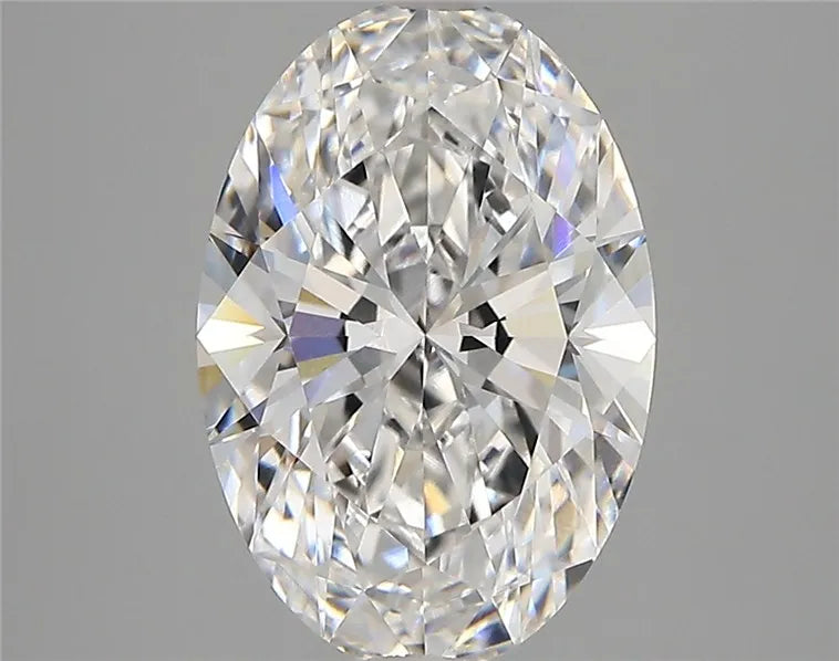 3.22ct Oval Lab Grown Diamond (Colour E, Clarity VVS2, Cut EX, GIA Certified)