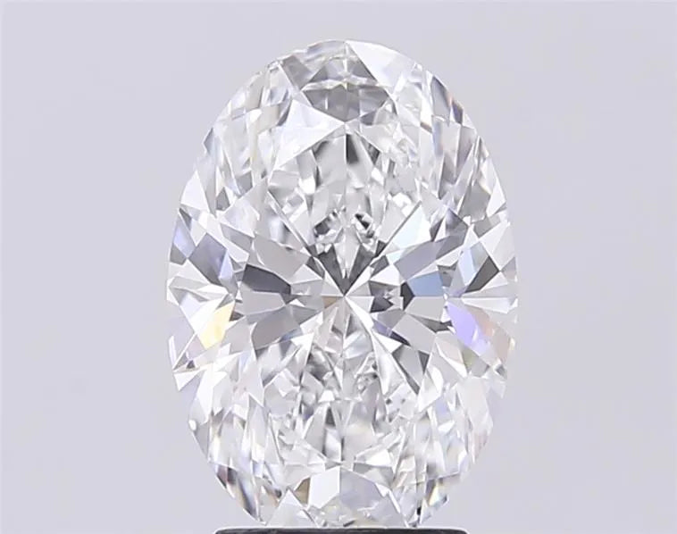 3.22ct Oval Lab Grown Diamond (Colour E, Clarity VVS2, IGI Certified)