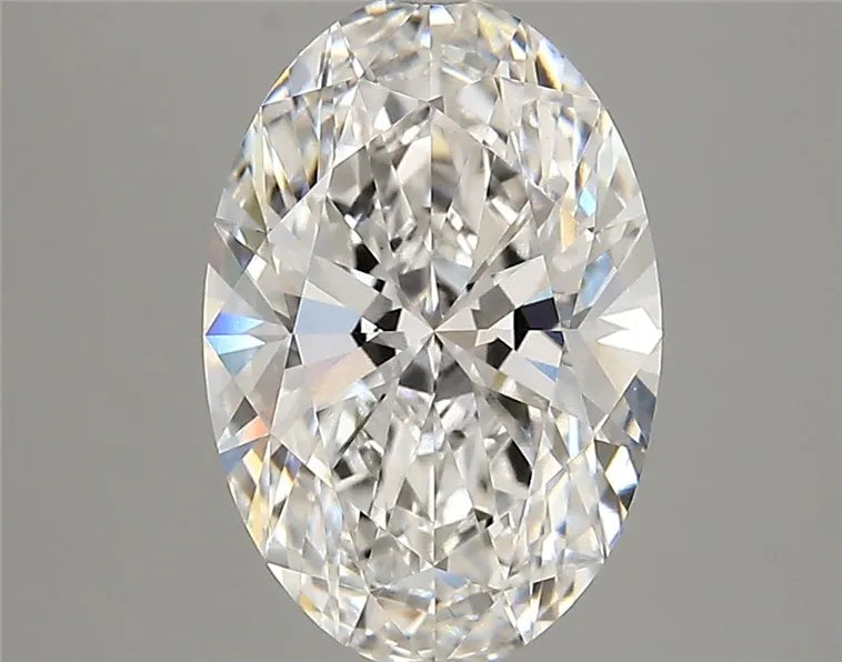 3.22ct Oval Lab Grown Diamond (Colour E, Clarity VVS2, IGI Certified)