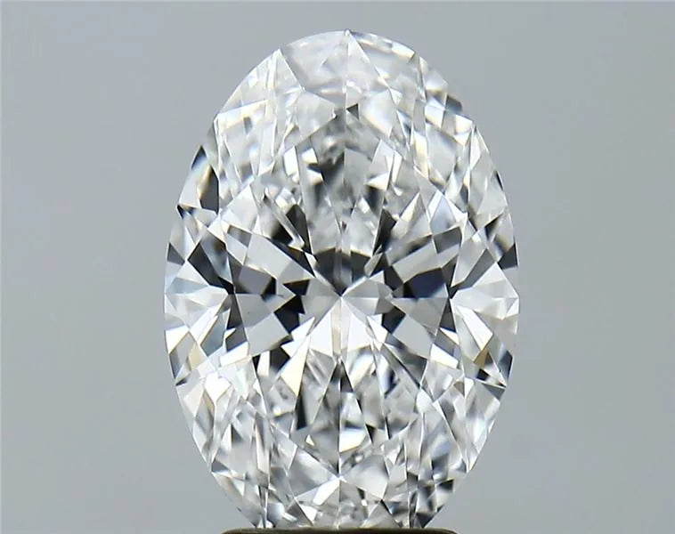 3.22ct Oval Lab Grown Diamond (Colour E, Clarity VVS2, IGI Certified)