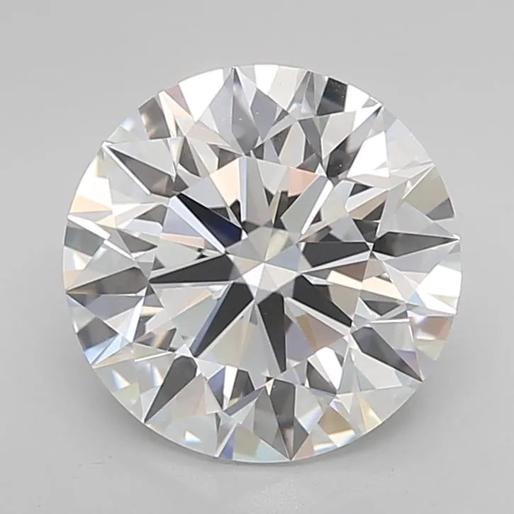 3.22ct Round Lab Grown Diamond (Colour D, Clarity IF, Cut ID, IGI Certified)