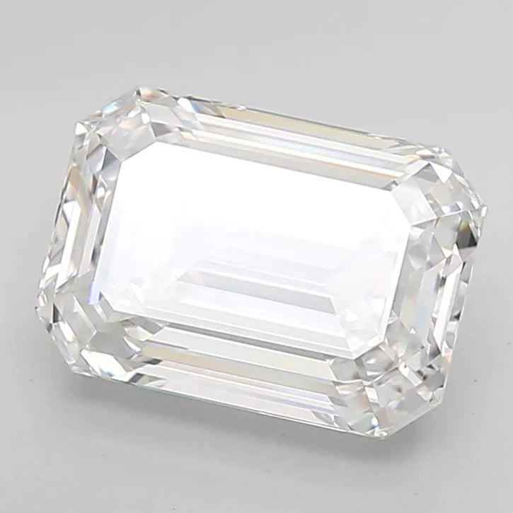 3.23ct Emerald Lab Grown Diamond (Colour D, Clarity VVS1, IGI Certified)