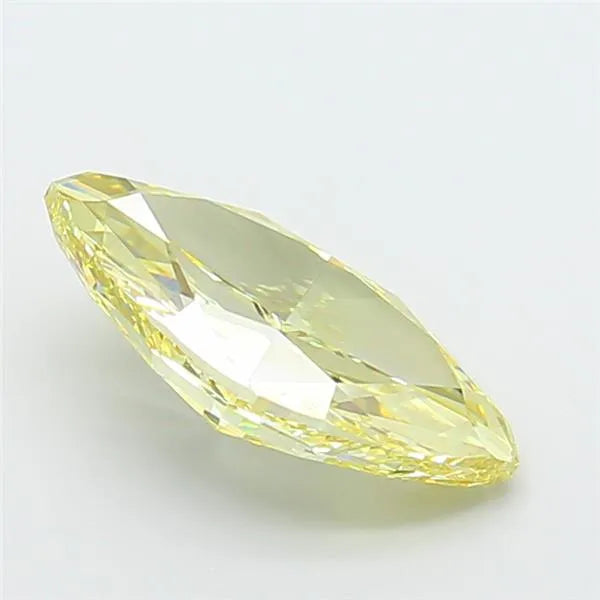 3.23ct Marquise Lab Grown Diamond (Colour Fancy Intense Yellow, Clarity VVS2, IGI Certified)