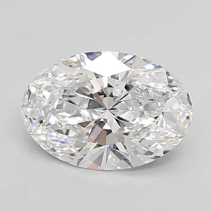 3.23ct Oval Lab Grown Diamond (Colour D, Clarity IF, Cut EX, IGI Certified)