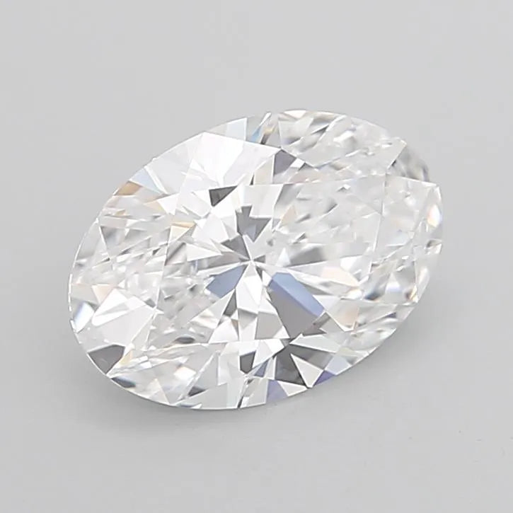 3.23ct Oval Lab Grown Diamond (Colour D, Clarity IF, Cut EX, IGI Certified)