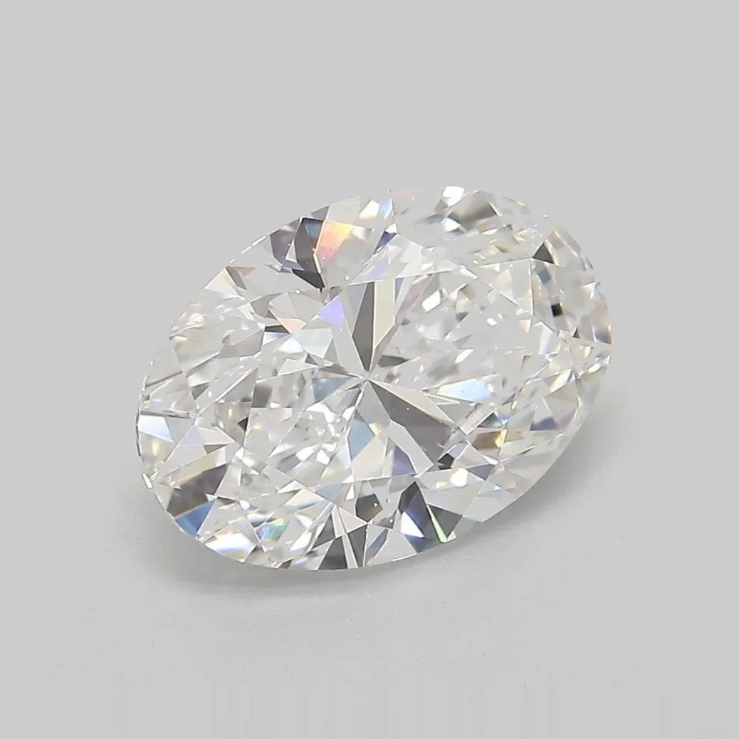 3.23ct Oval Lab Grown Diamond (Colour D, Clarity VS1, IGI Certified)