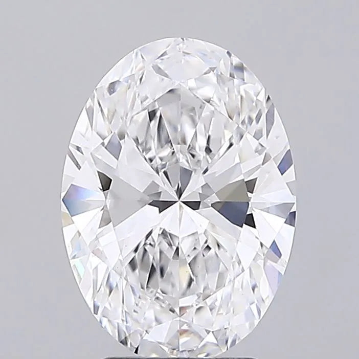 3.23ct Oval Lab Grown Diamond (Colour D, Clarity VVS2, IGI Certified)