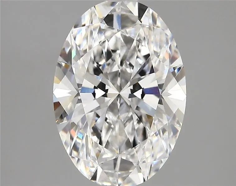 3.23ct Oval Lab Grown Diamond (Colour E, Clarity IF, IGI Certified)