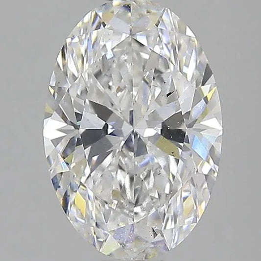 3.23ct Oval Lab Grown Diamond (Colour F, Clarity SI1, IGI Certified)