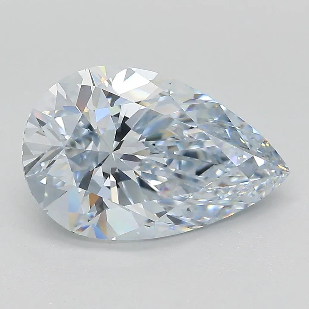 3.23ct Pear Lab Grown Diamond (Colour G, Clarity VVS1, Cut EX, IGI Certified)