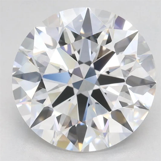 3.23ct Round Lab Grown Diamond (Colour D, Clarity VVS1, Cut EX, GIA Certified)
