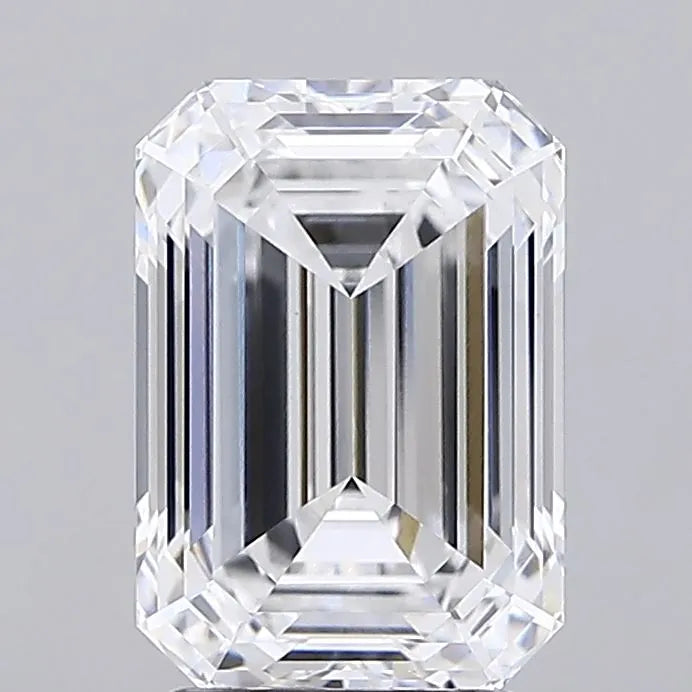 3.24ct Emerald Lab Grown Diamond (Colour D, Clarity VVS1, IGI Certified)